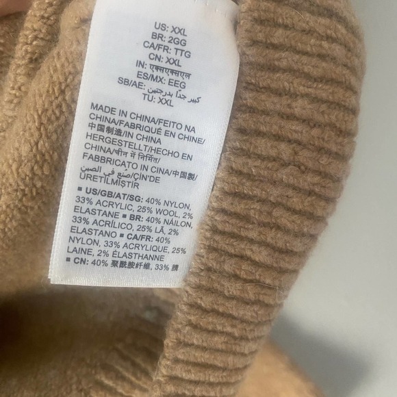 Daily Ritual Wool Blend Sweater Size XX - Picture 4 of 5